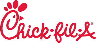 Chick fil a logo on a white background featuring Cincinnati DJs.