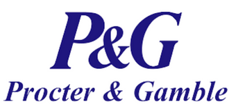 P & G Procter & Gamble logo in Cincinnati, OH.
